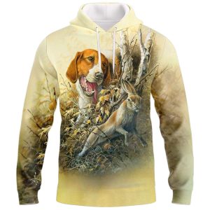 Beagle Rabbit Hunting Day Hoodie, Beagle Hoodie, Dog Hoodie For Humans